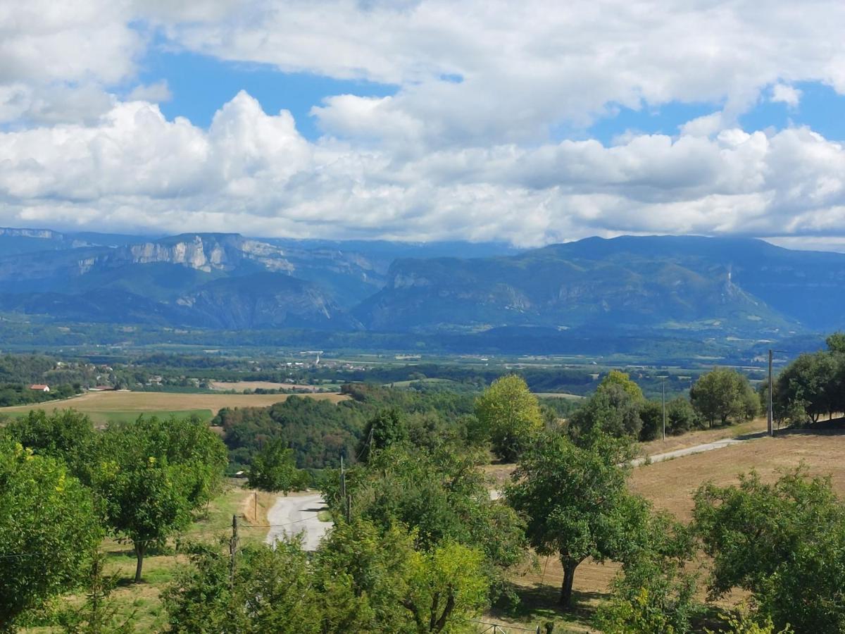 Maisonnette Campagnarde Avec Vue Sur Vercors Villa Montmiral Eksteriør bilde